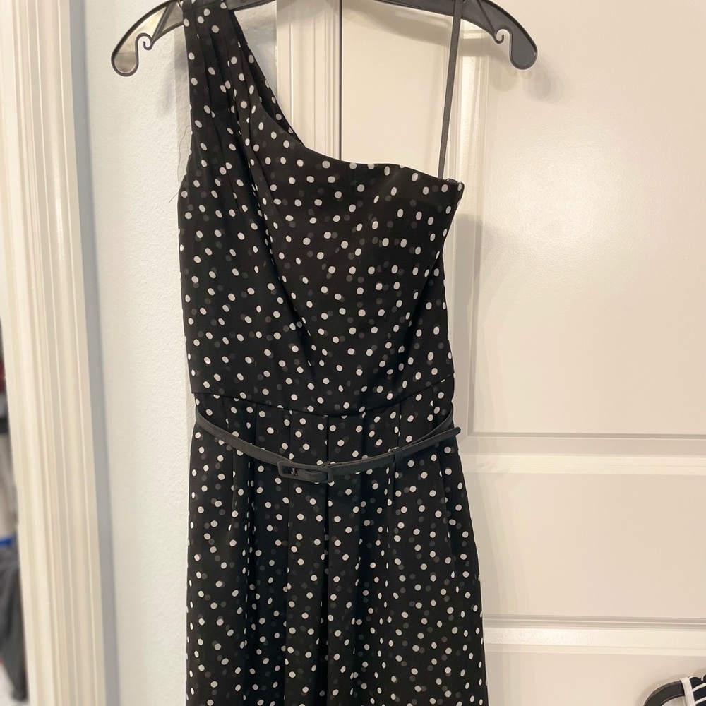 WHBM polka dot dress sz 2